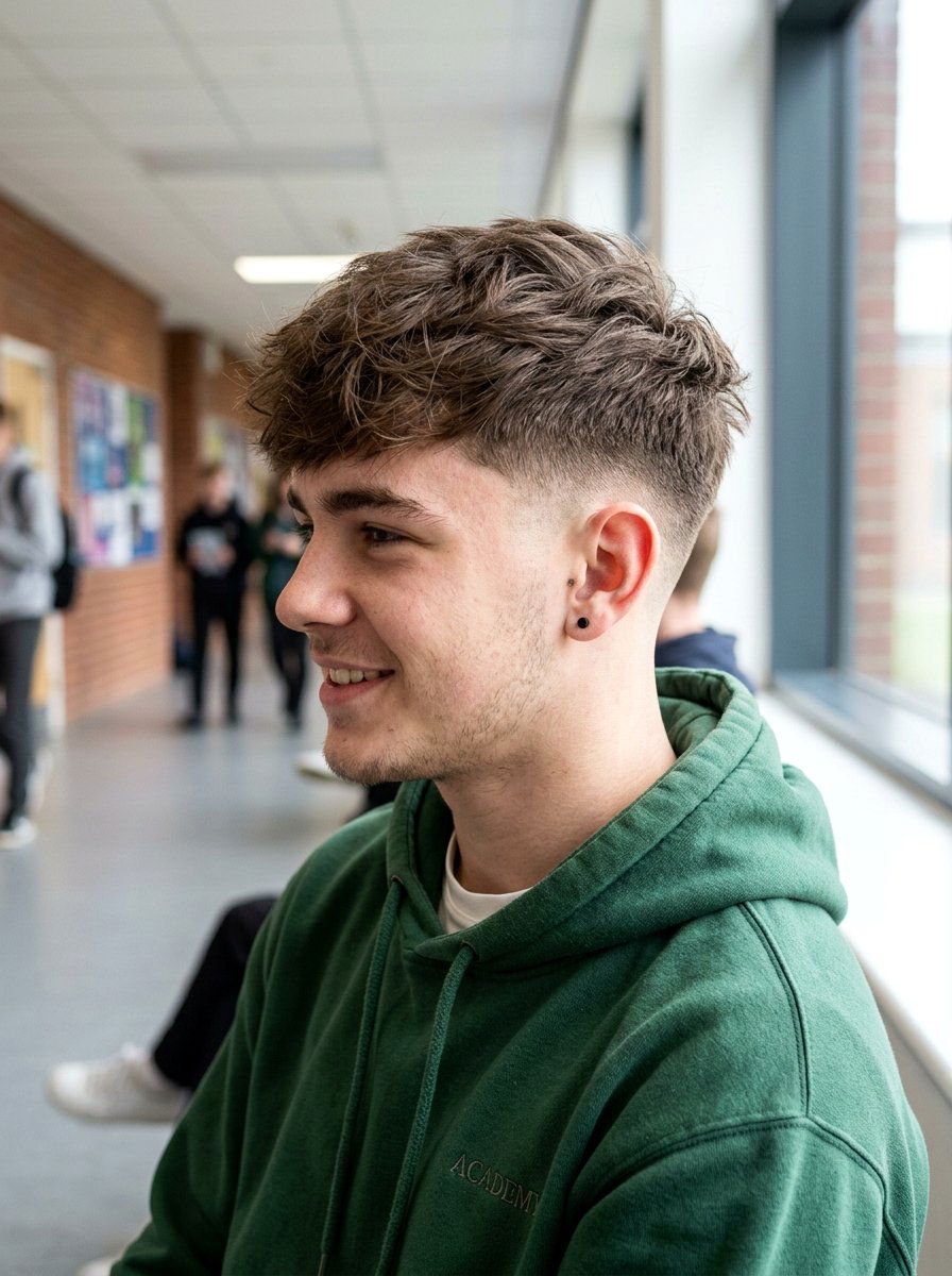 Textured Crop Low Fade - 20 school haircut for teenage boys with fade - 20 school haircut for teenage boys with fade