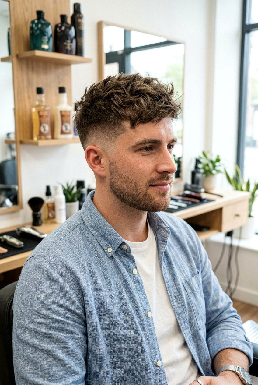 Textured Crop Low Fade Haircut Men - 20 crop fade haircut men - 20 crop fade haircut men