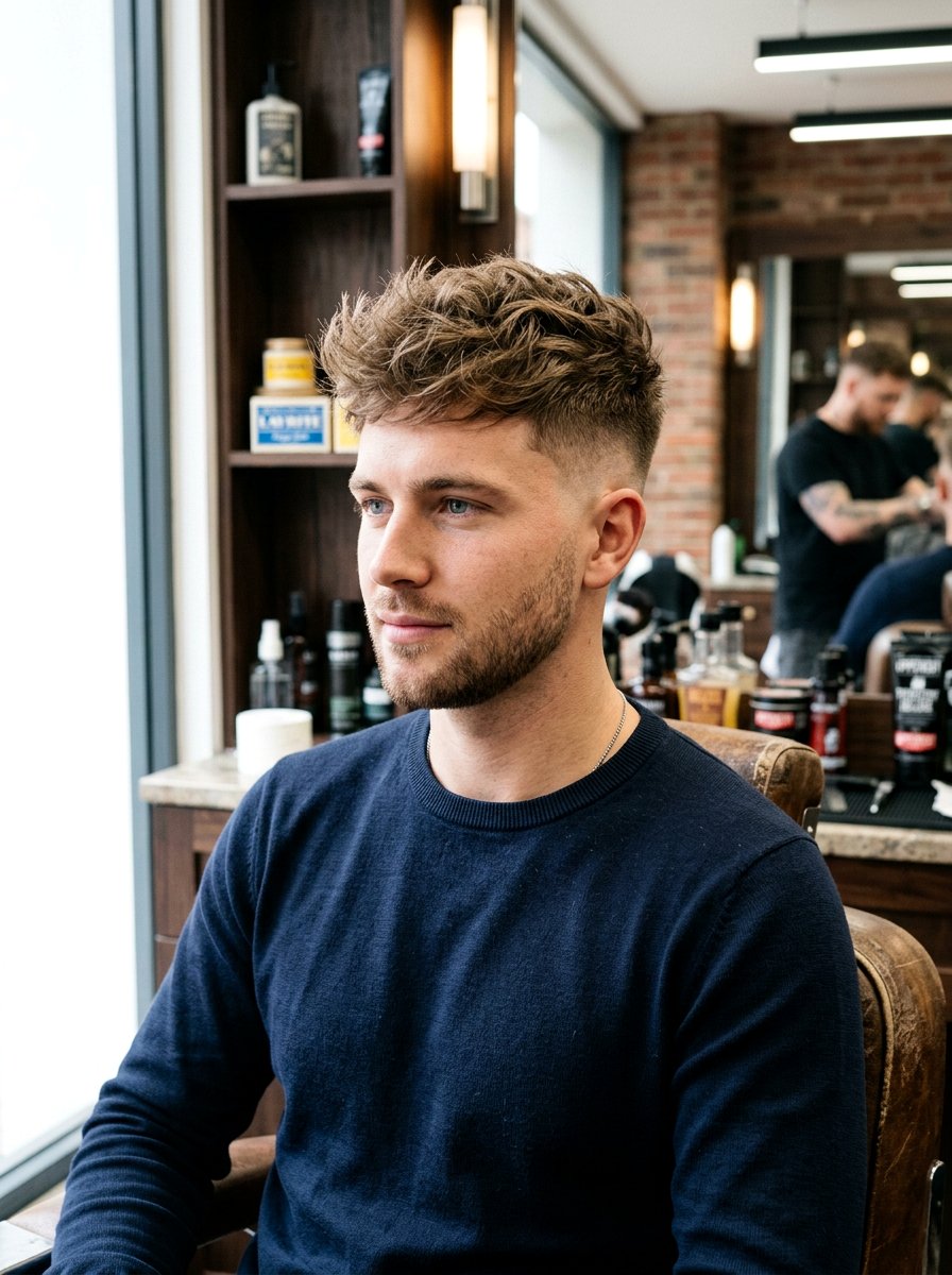 Textured Crop Skin Fade For Fine Hair - 20 skin fade with textured crop - 20 skin fade with textured crop