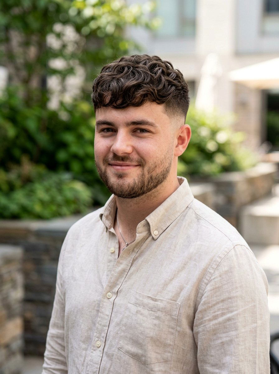 Textured Crop Wavy Hair - 20 textured crop for round face men - 20 textured crop for round face men