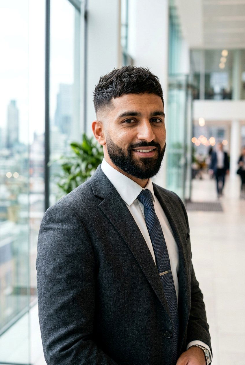 Textured Crop With Beard - 20 men textured crop for office look - 20 men textured crop for office look