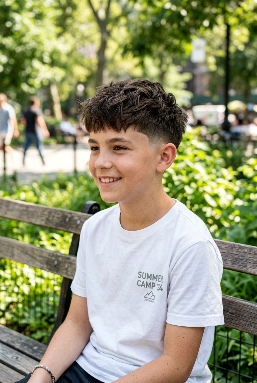 Textured Crop With Mid Taper Fade - 20 boys haircut with mid taper fade - 20 boys haircut with mid taper fade