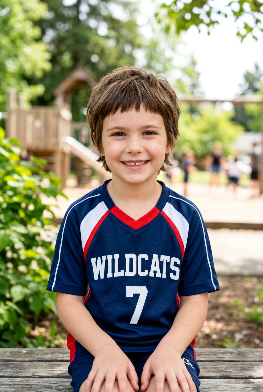Textured Crop With Short Bangs - 20 little girls haircut ideas with bangs - 20 little girls haircut ideas with bangs