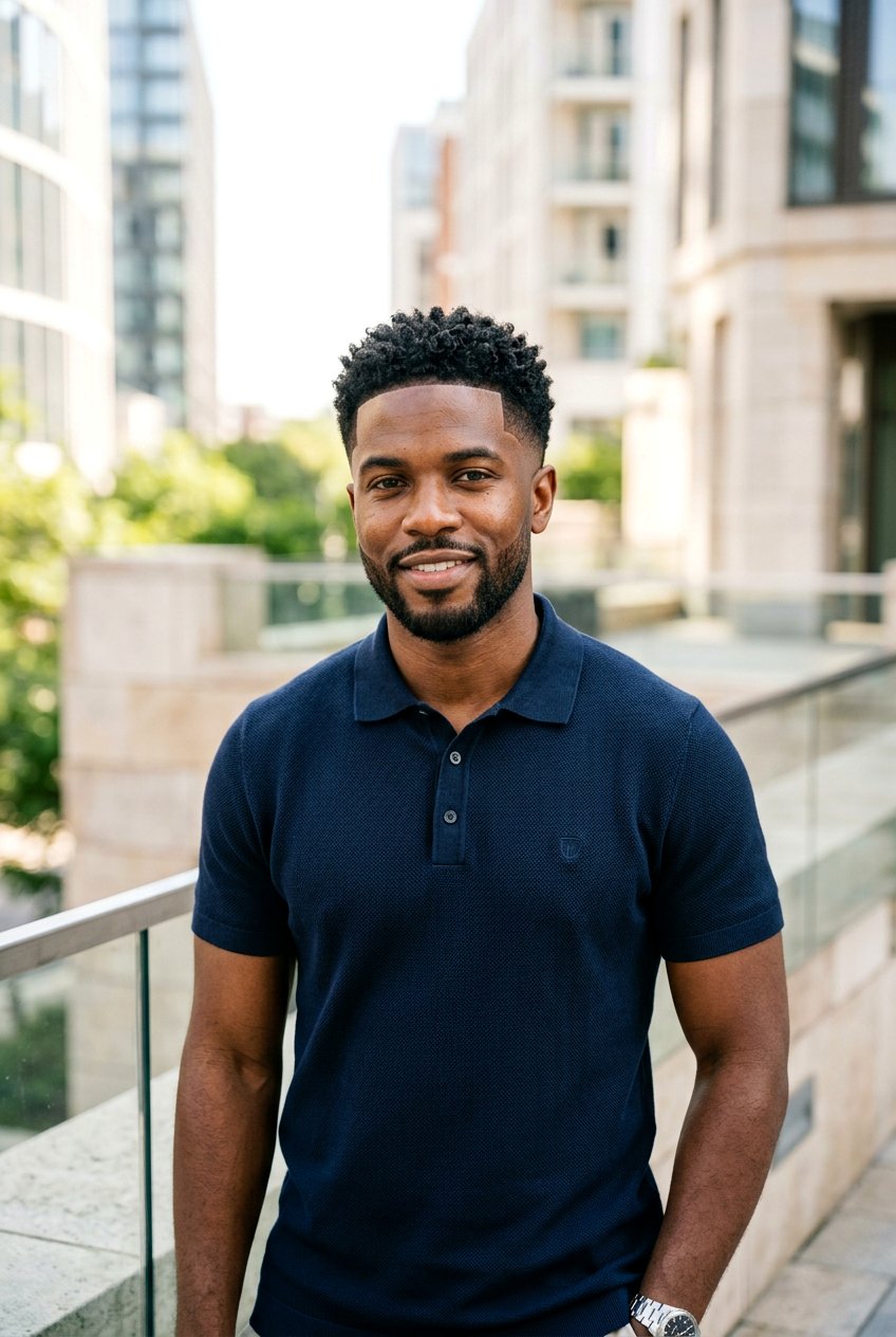 Textured Crop With Temple Fade - 20 men textured crop for office look - 20 men textured crop for office look