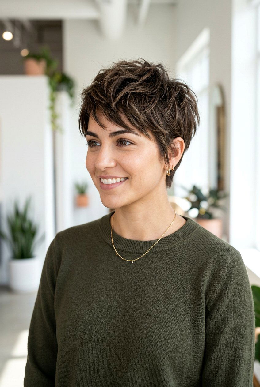Textured Cropped Pixie Cut For Thick Hair - 20 textured cropped pixie cut - 20 textured cropped pixie cut