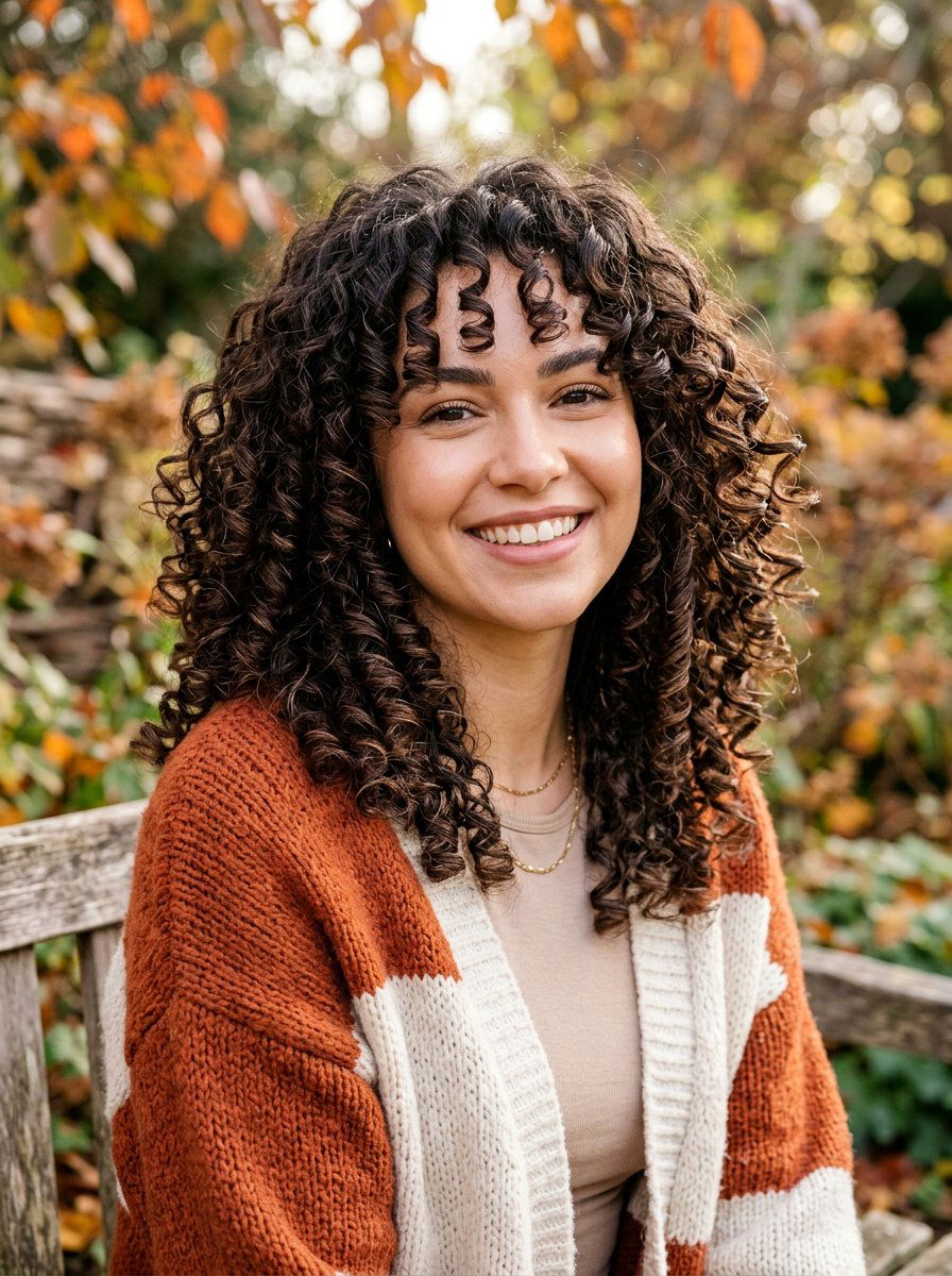 Textured Curly Butterfly Haircut - 20 curly butterfly haircut for medium curls - 20 curly butterfly haircut for medium curls