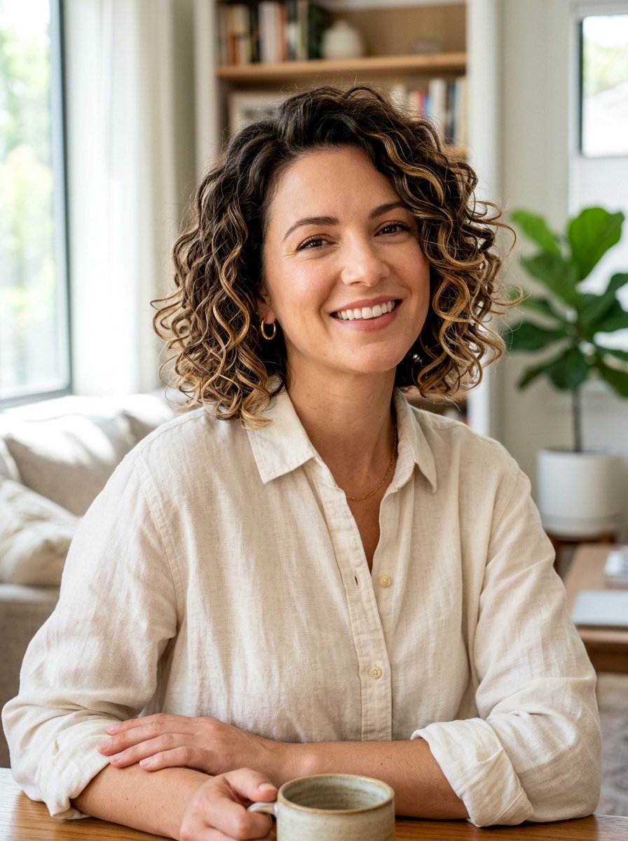 Textured Curly Chin Length Bob - 20 curly chin length bob for thick curls - 20 curly chin length bob for thick curls