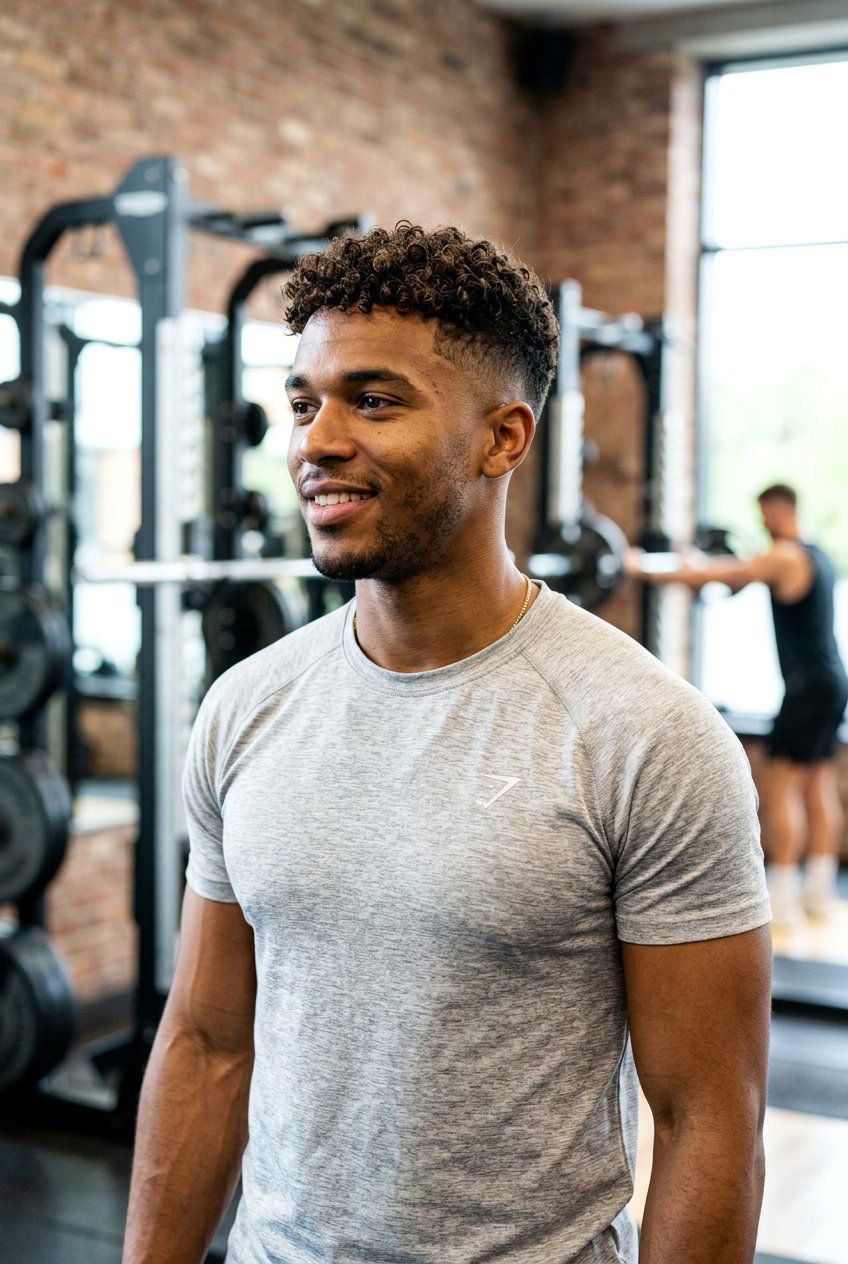 Textured Curly Crop - 20 mens haircut for curly medium hair - 20 men’s haircut for curly medium hair