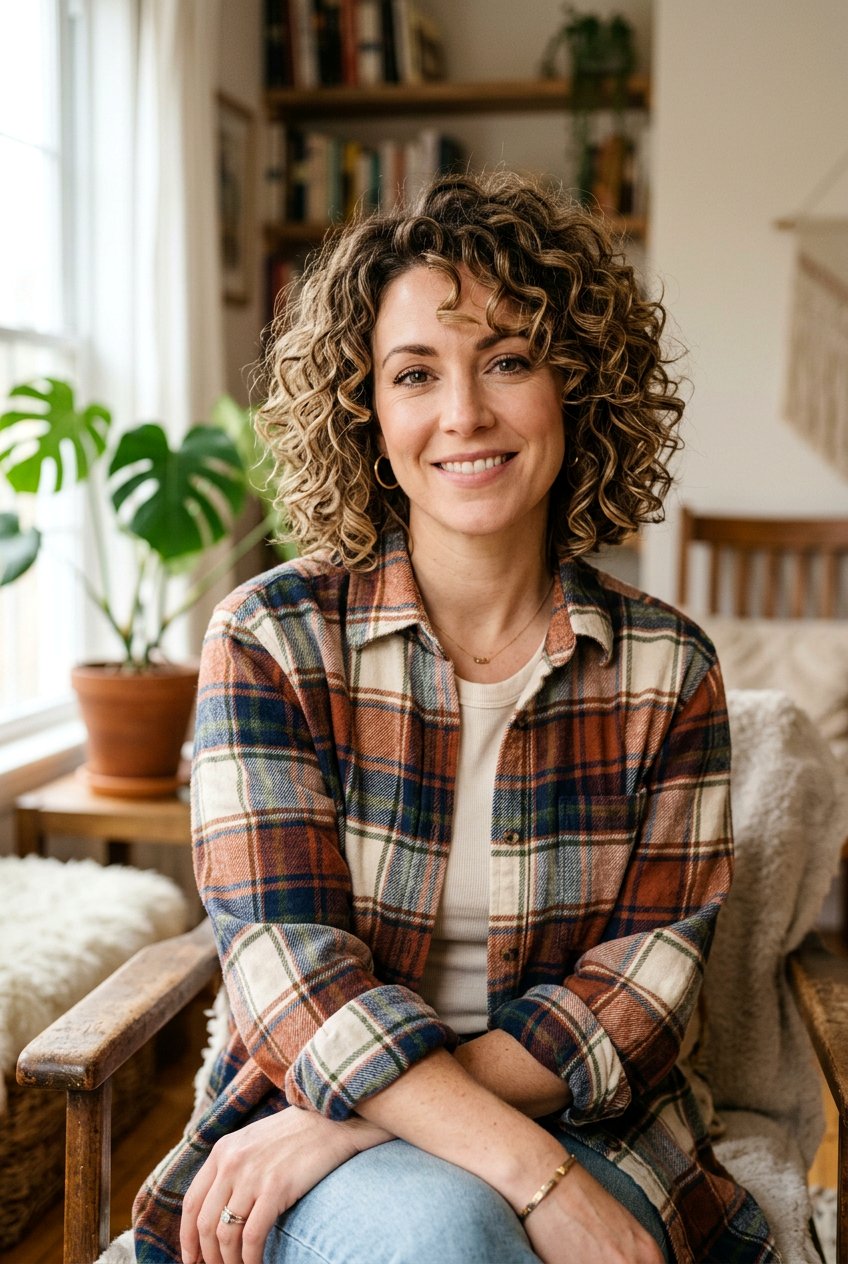 Textured Curly Perm Bob - 20 curly perm for bob haircut - 20 curly perm for bob haircut