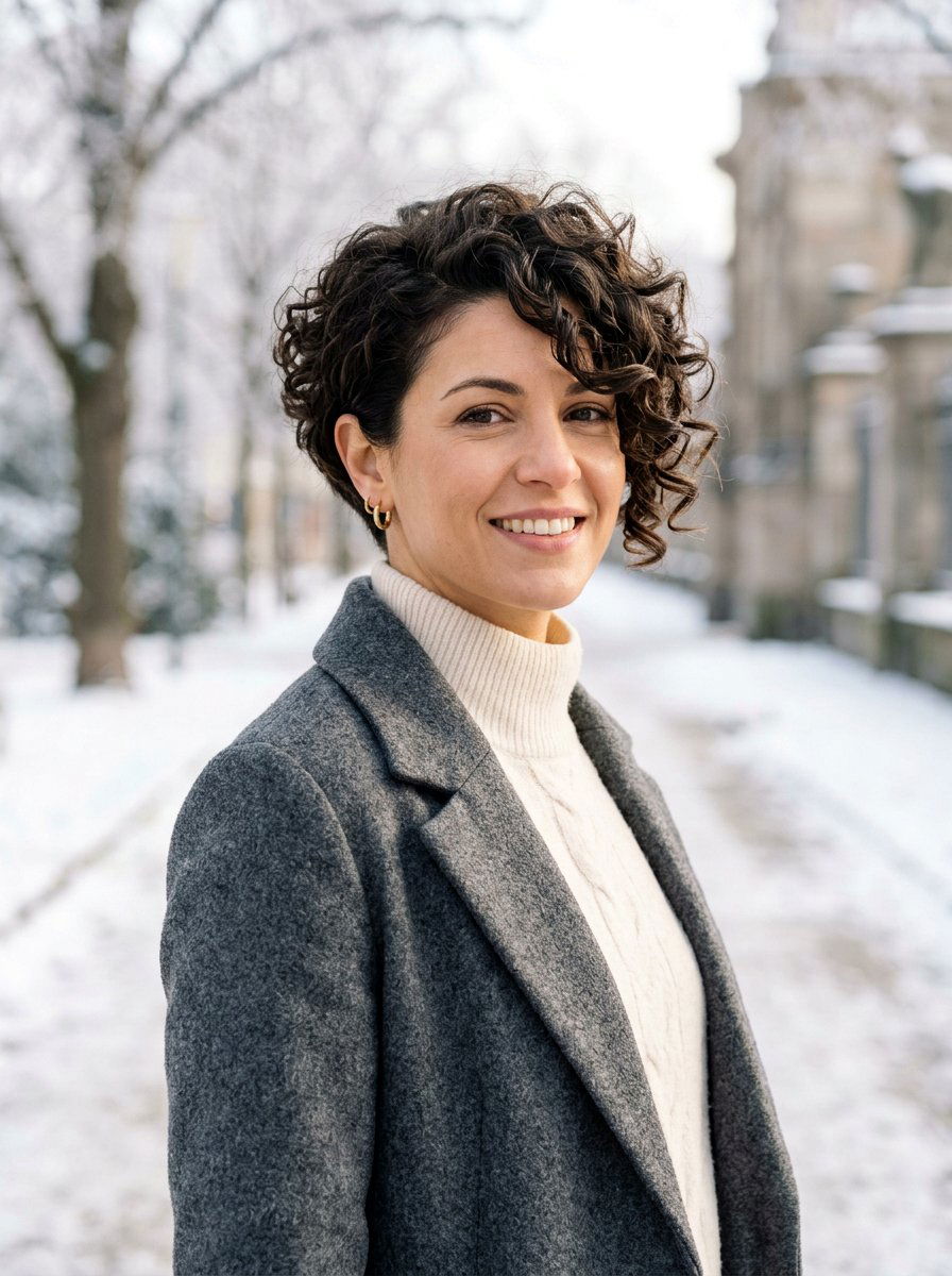 Textured Curly Pixie Bob Haircut - 20 curly haircut ideas for women - 20 curly haircut ideas for women