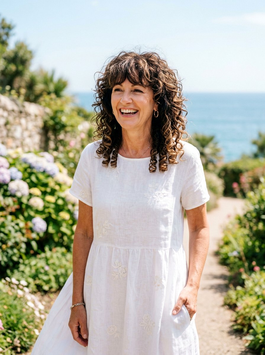 20 Stunning Curly Wolf Cut Ideas for Mature Women to Try