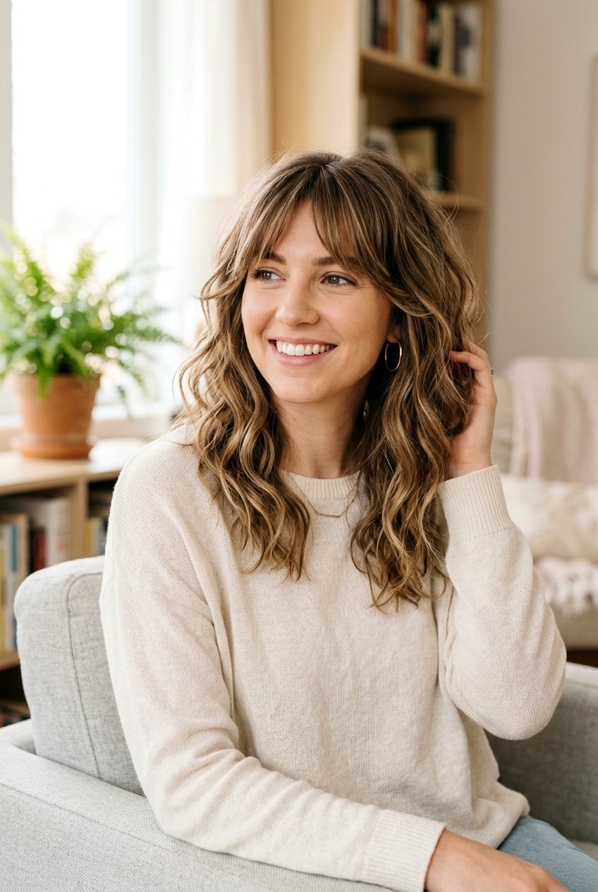 Textured Curtain Bangs For Thin Hair - 20 curtain bangs for thin hair - 20 curtain bangs for thin hair