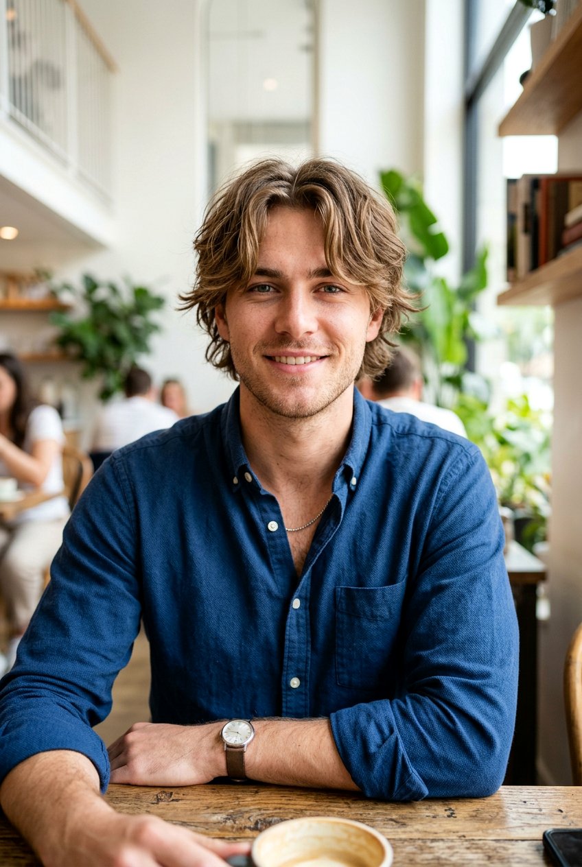 Textured Curtain Haircut Men - 20 middle part curtain haircut men - 20 middle part curtain haircut men