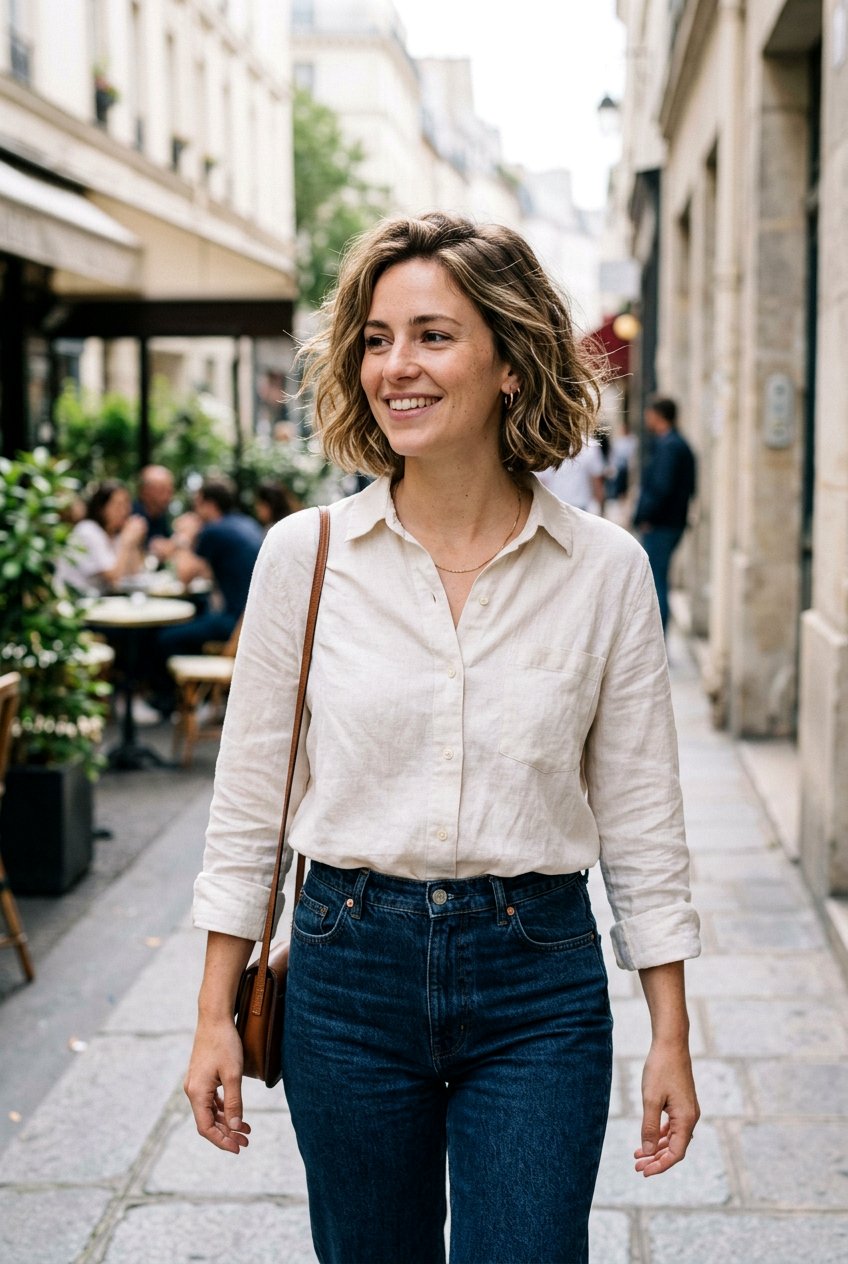 Textured French Bob - 20 trendy short hairstyles 2026 - 20 trendy short hairstyles 2026