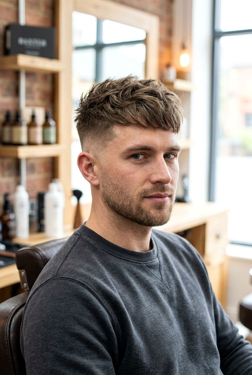 Textured French Crop - 20 french crop haircut - 20 french crop haircut