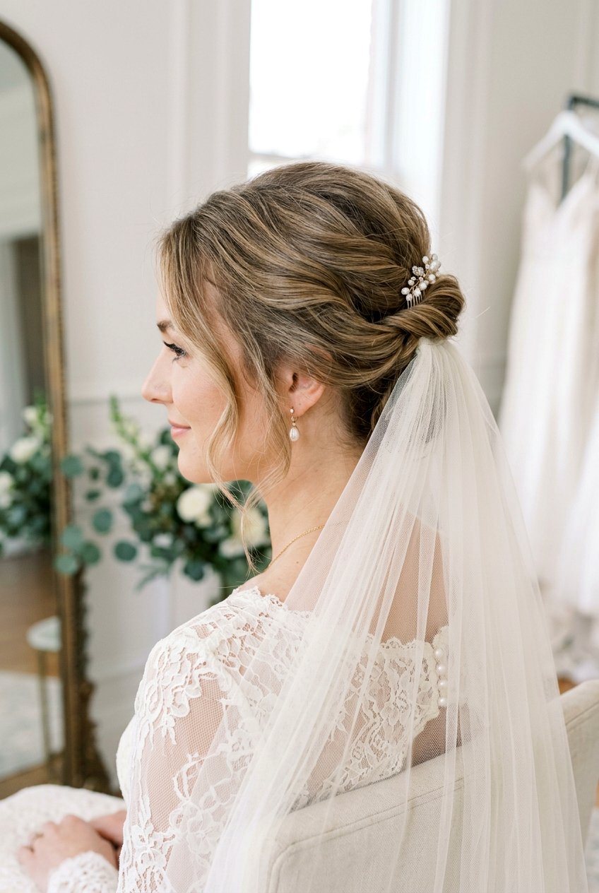 Textured French Twist For Fine Hair - 20 textured wedding updo for fine hair - 20 textured wedding updo for fine hair