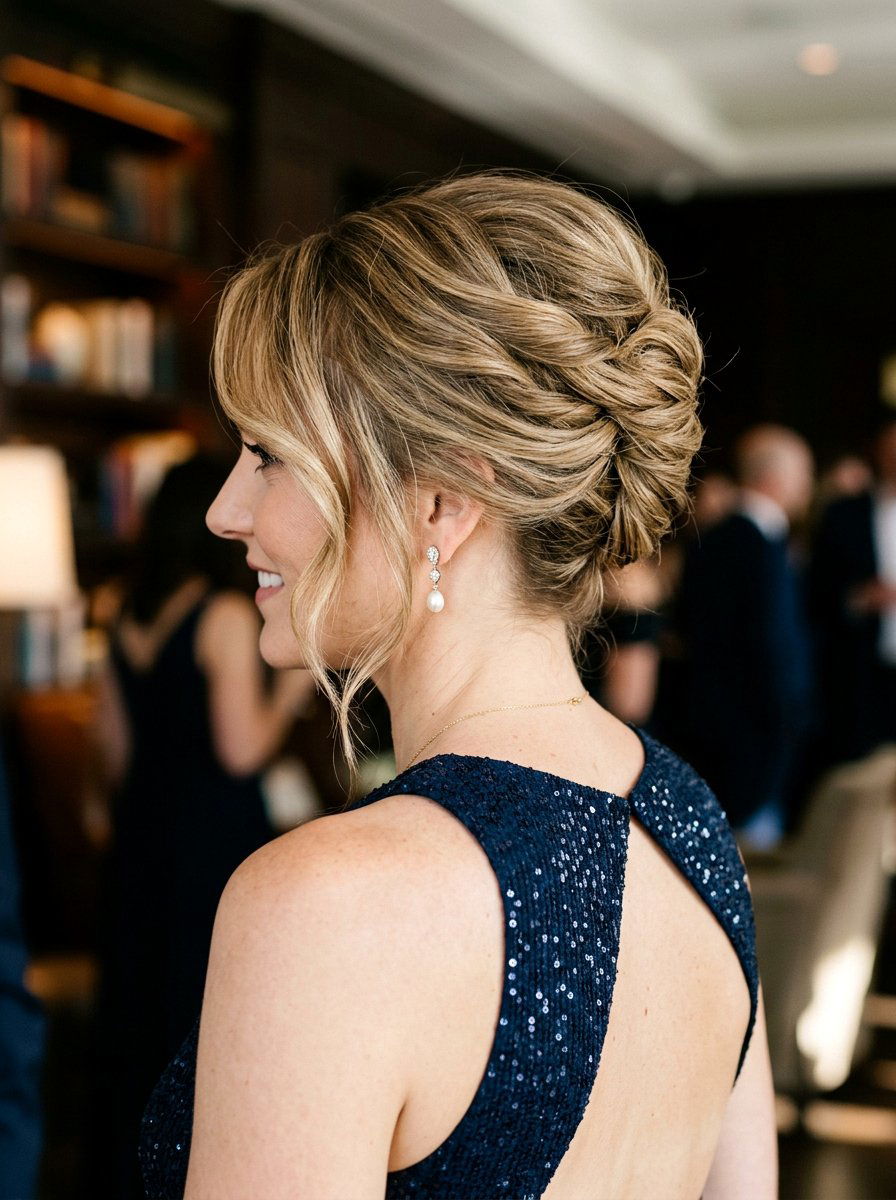 Textured French Twist For Fine Limp Hair - 20 quick hairstyle for fine limp hair - 20 quick hairstyle for fine limp hair