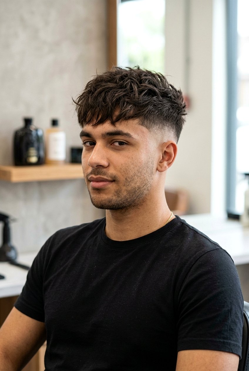 Textured Fringe Low Skin Fade - 20 low fade with textured fringe men - 20 low fade with textured fringe men