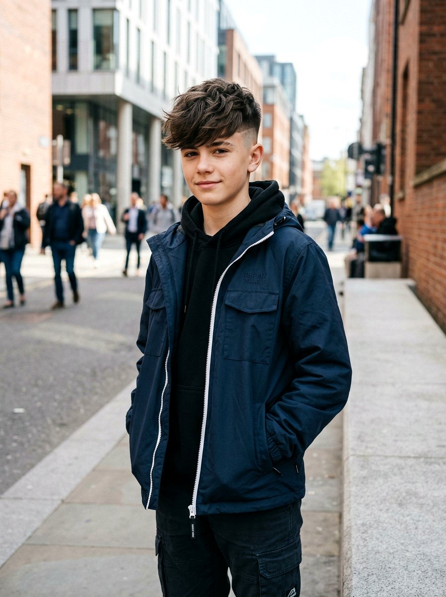 Textured Fringe With Undercut For Boys - 20 textured fringe haircut for boys - 20 textured fringe haircut for boys