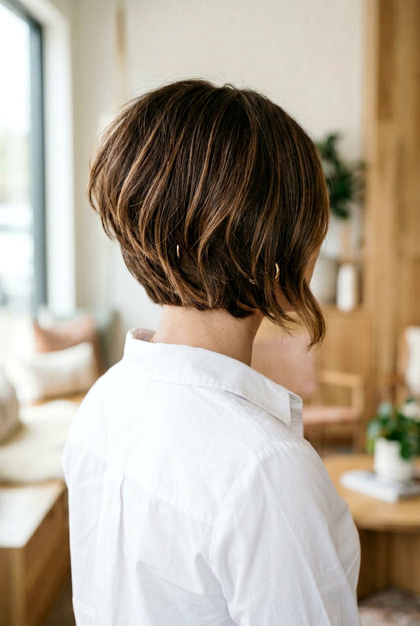 Textured Inverted Bob - 20 modern bob haircut with movement - 20 modern bob haircut with movement