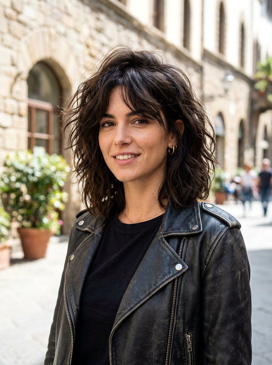 Textured Italian Lob Haircut - 20 italian lob haircut with movement - 20 italian lob haircut with movement