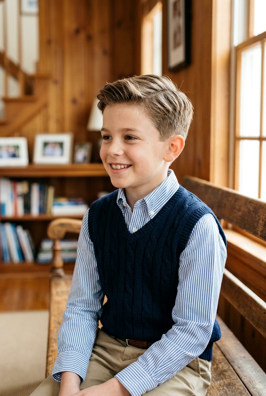 Textured Ivy League - 20 boys haircut with textured layers - 20 boys haircut with textured layers