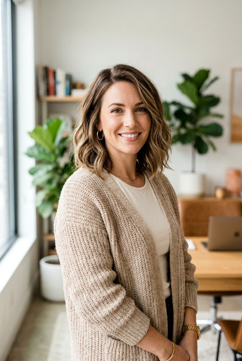 Textured Lob - 20 low maintenance haircut for professional women - 20 low maintenance haircut for professional women