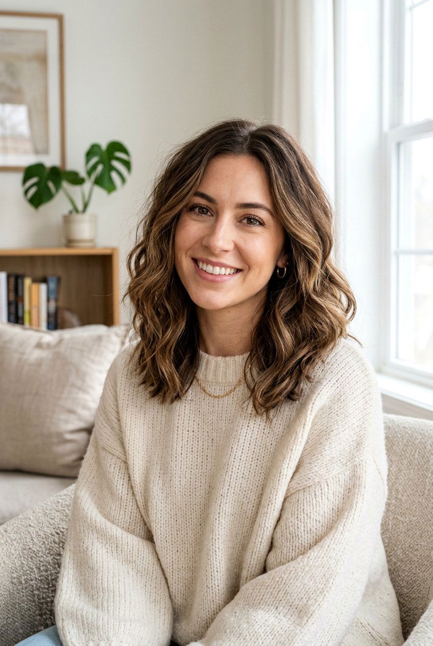 Textured Lob Blowout - 20 photo shoot blowout hairstyle - 20 photo shoot blowout hairstyle