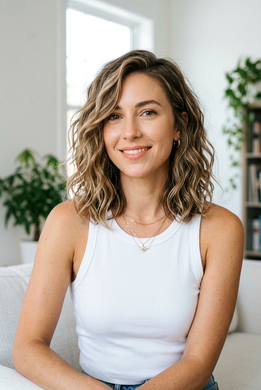 Textured Lob For Brunch - 20 brunch hairstyles for women - 20 brunch hairstyles for women