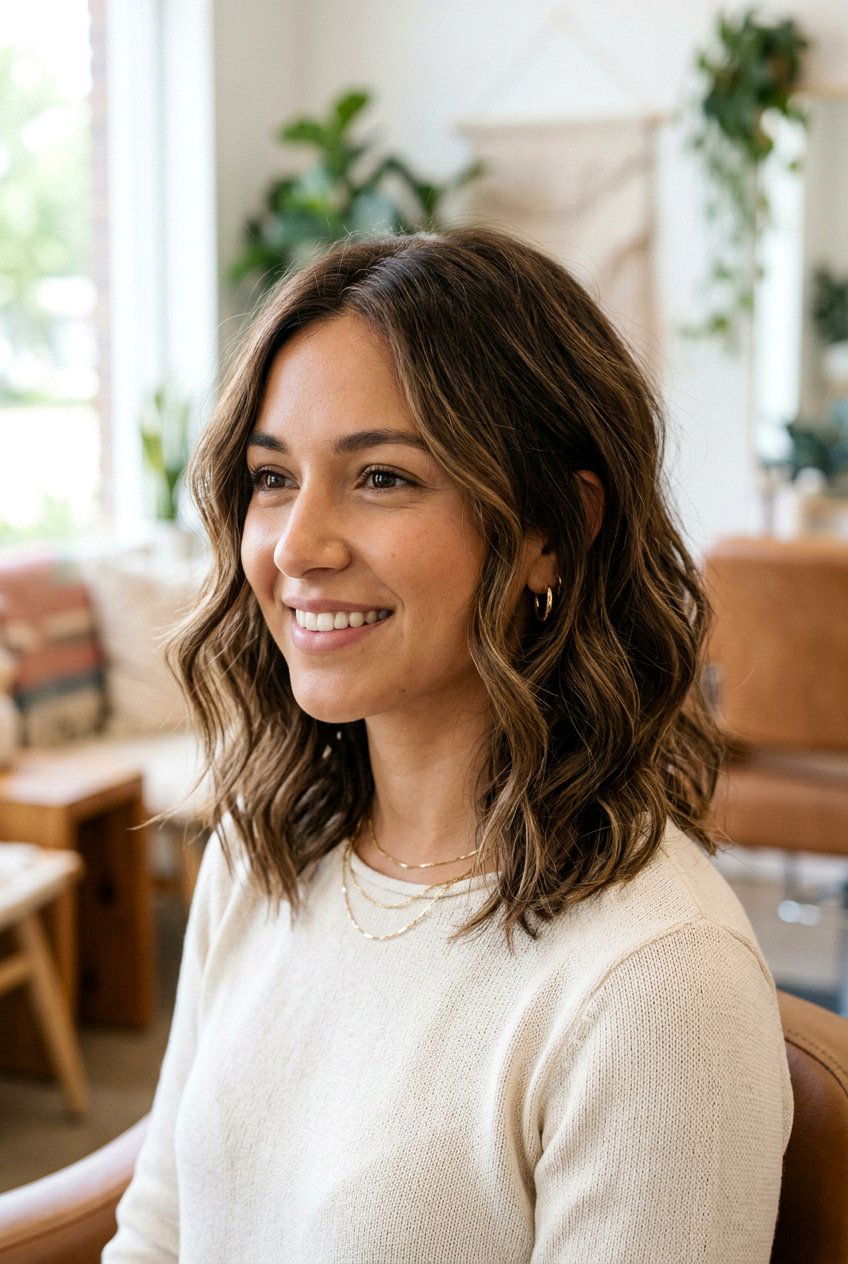 Textured Lob For Thin Hair - 20 hairstyles for thin hair - 20 hairstyles for thin hair