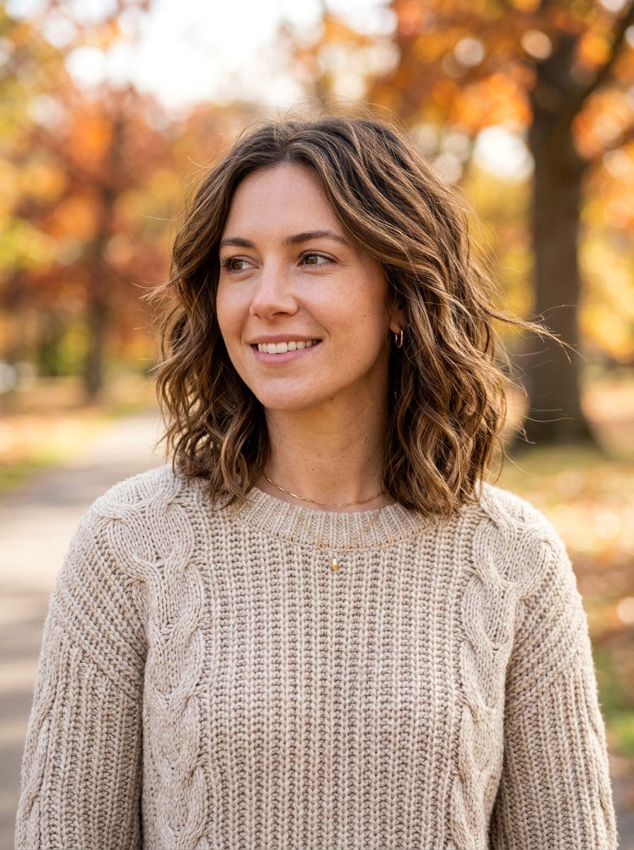 Textured Lob Haircut - 20 trendy haircut for women 2026 - 20 trendy haircut for women 2026