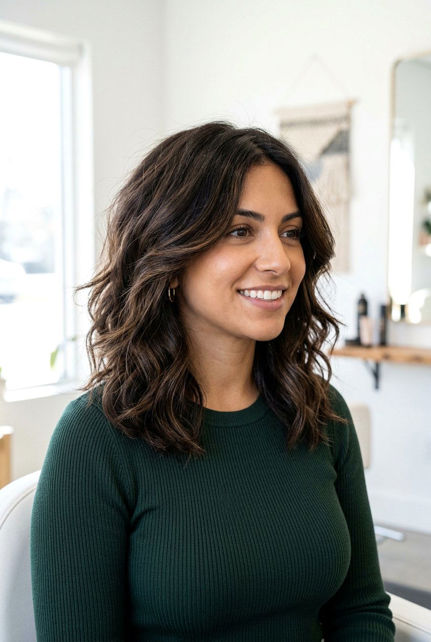 Textured Lob Haircut For Thick Hair - 20 textured lob haircut - 20 textured lob haircut