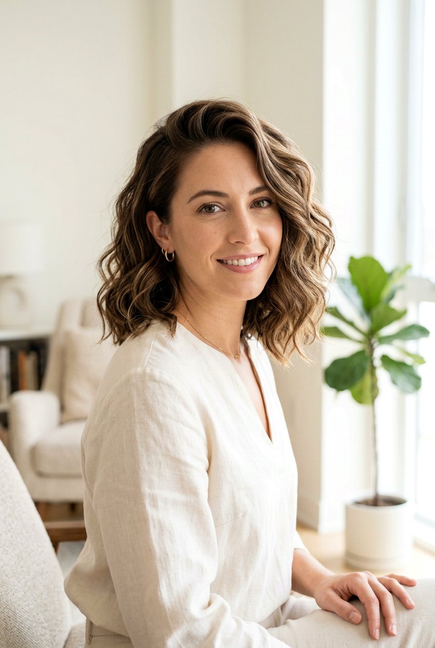 Textured Lob Haircut With Side Part - 20 textured lob haircut - 20 textured lob haircut