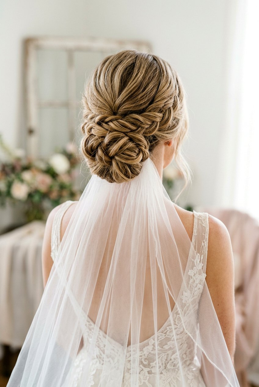 20 Elegant Bridal Hairstyle Ideas Perfect for Medium Hair