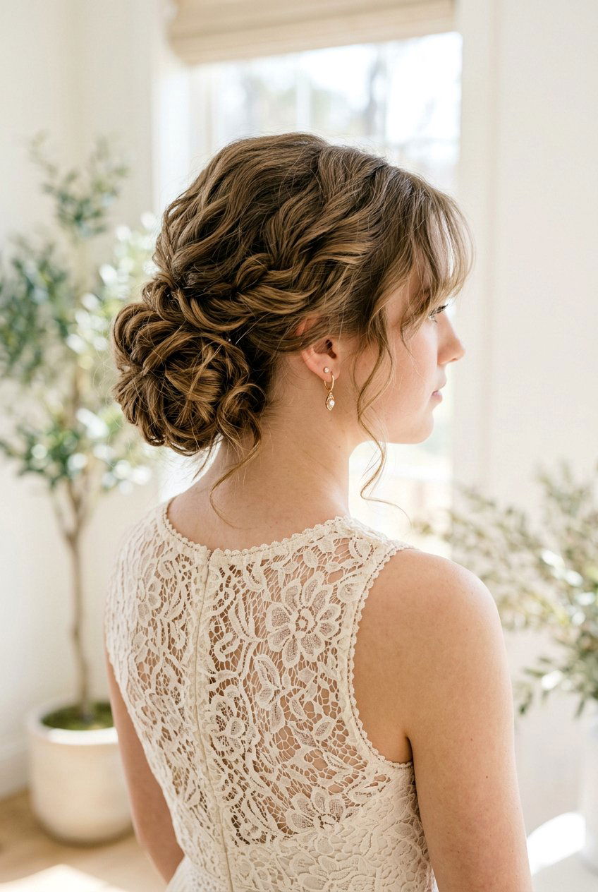 Textured Low Bun For Teens - 20 formal dance hairstyles for teens - 20 formal dance hairstyles for teens