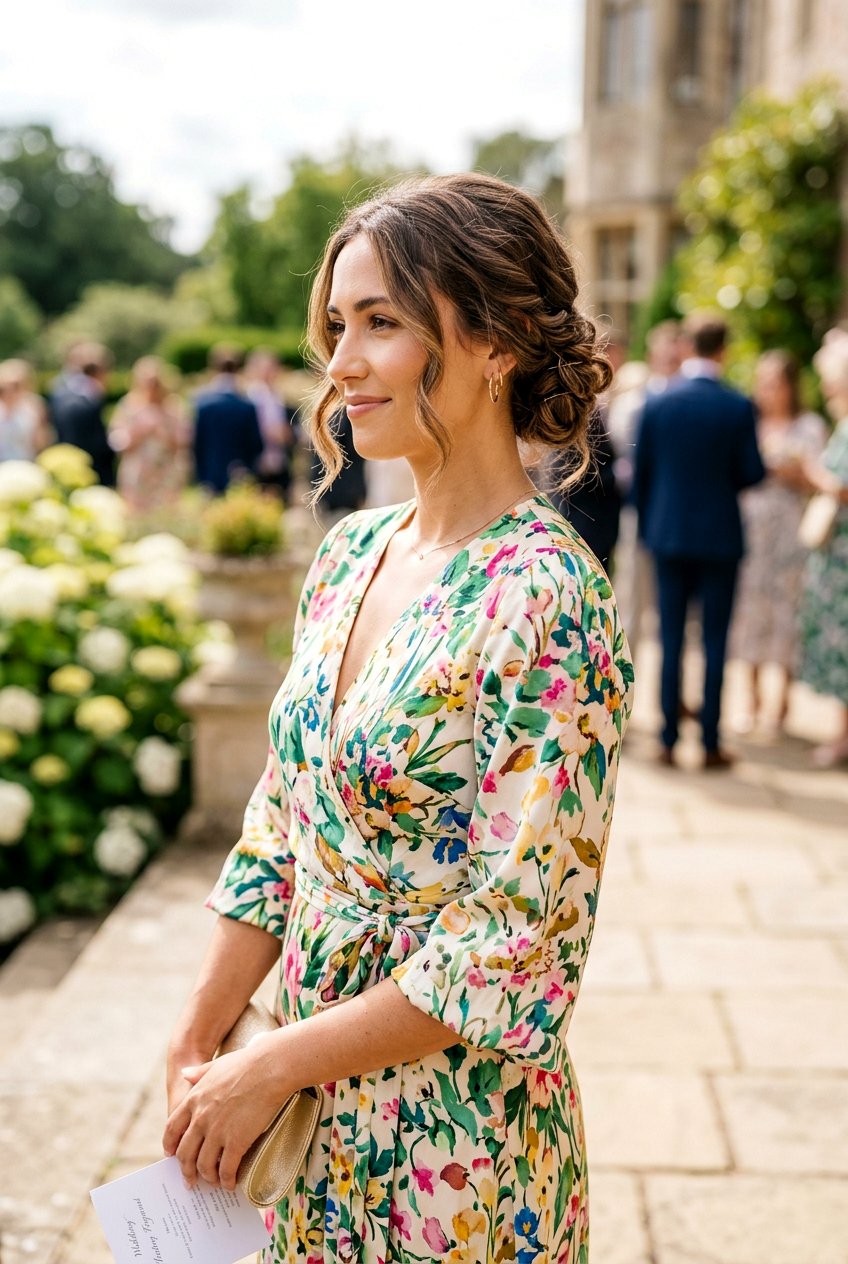Textured Low Bun For Wedding Guest - 20 reception hairstyles for guests - 20 reception hairstyles for guests