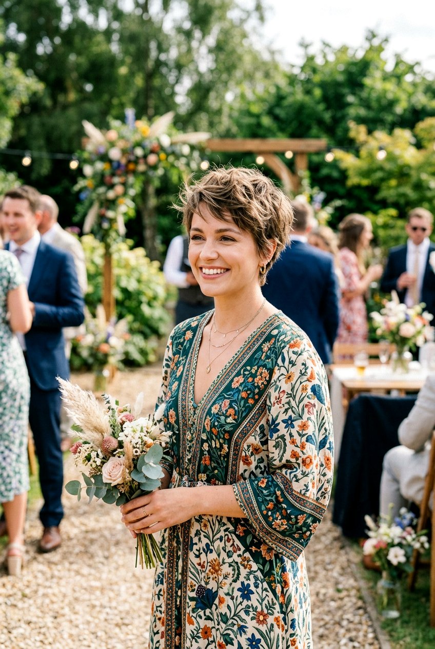 Textured Messy Pixie - 20 wedding guest pixie hairstyle - 20 wedding guest pixie hairstyle