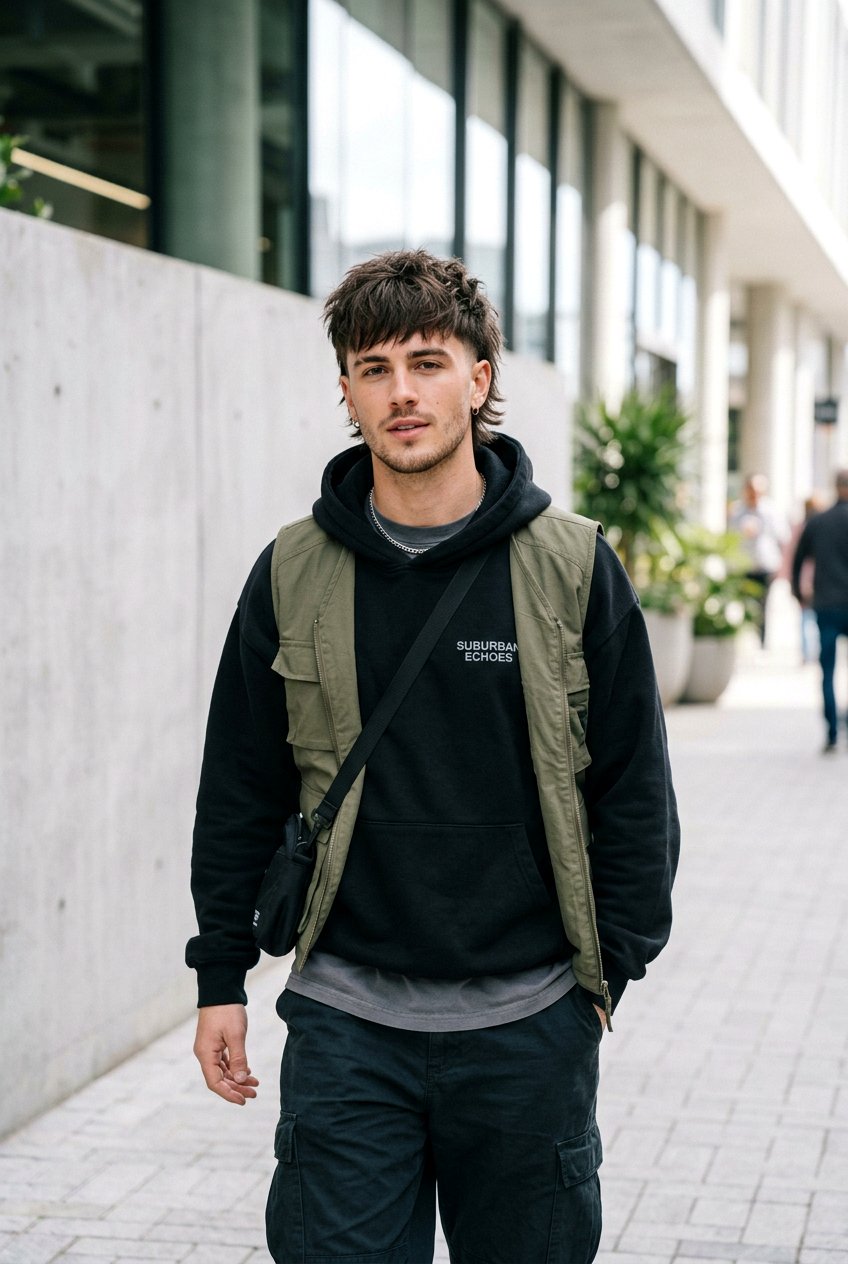 Textured Modern Mullet - 20 modern mullet for straight hair - 20 modern mullet for straight hair