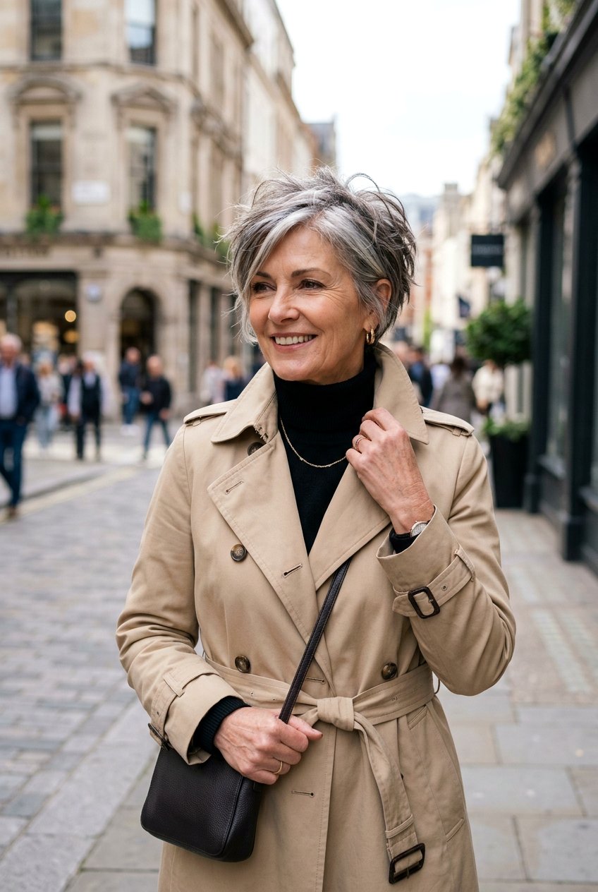 Textured Pixie Bob Haircut - 20 best mature women haircut ideas - 20 best mature women haircut ideas