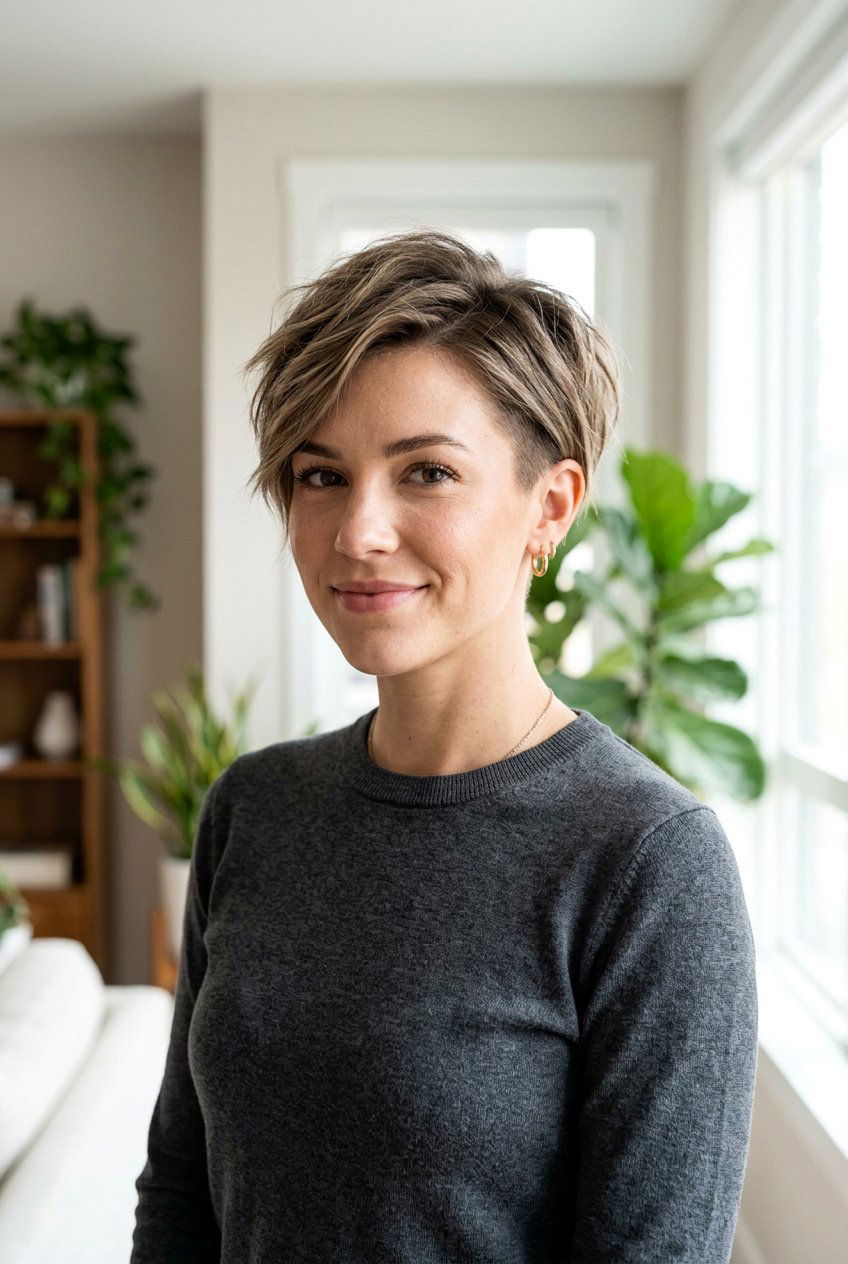 Textured Pixie Bob Pixie Bob Haircut - 20 before and after haircut ideas - 20 before and after haircut ideas