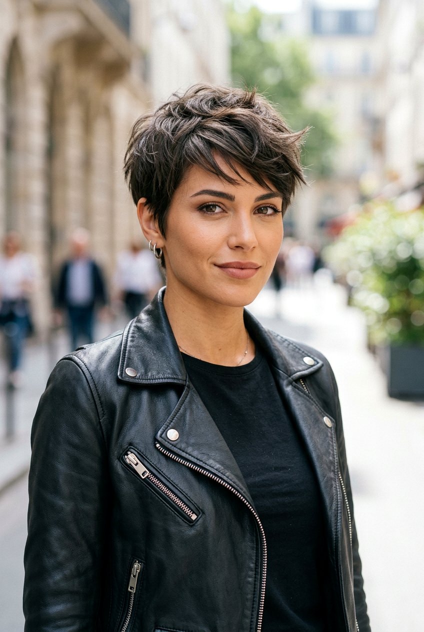 Textured Pixie Cut - 20 polished hairstyles for women - 20 polished hairstyles for women