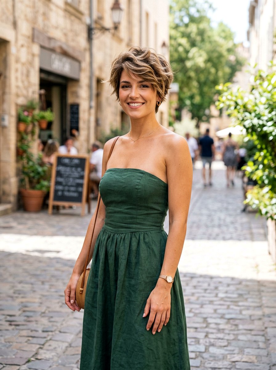 Textured Pixie Cut - 20 school dance hairstyles for short hair - 20 school dance hairstyles for short hair