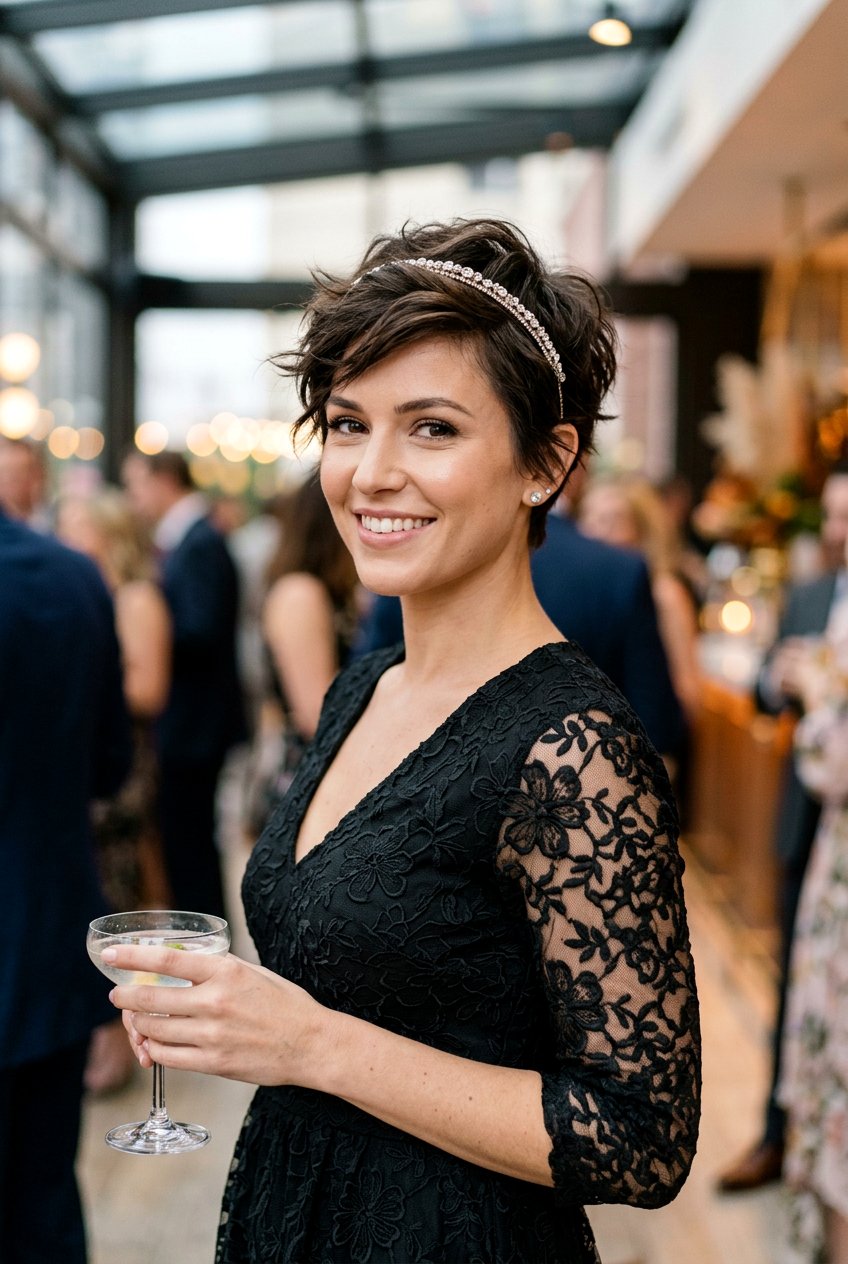 Textured Pixie Cut - 20 prom hairstyles for women over 18 - 20 prom hairstyles for women over 18