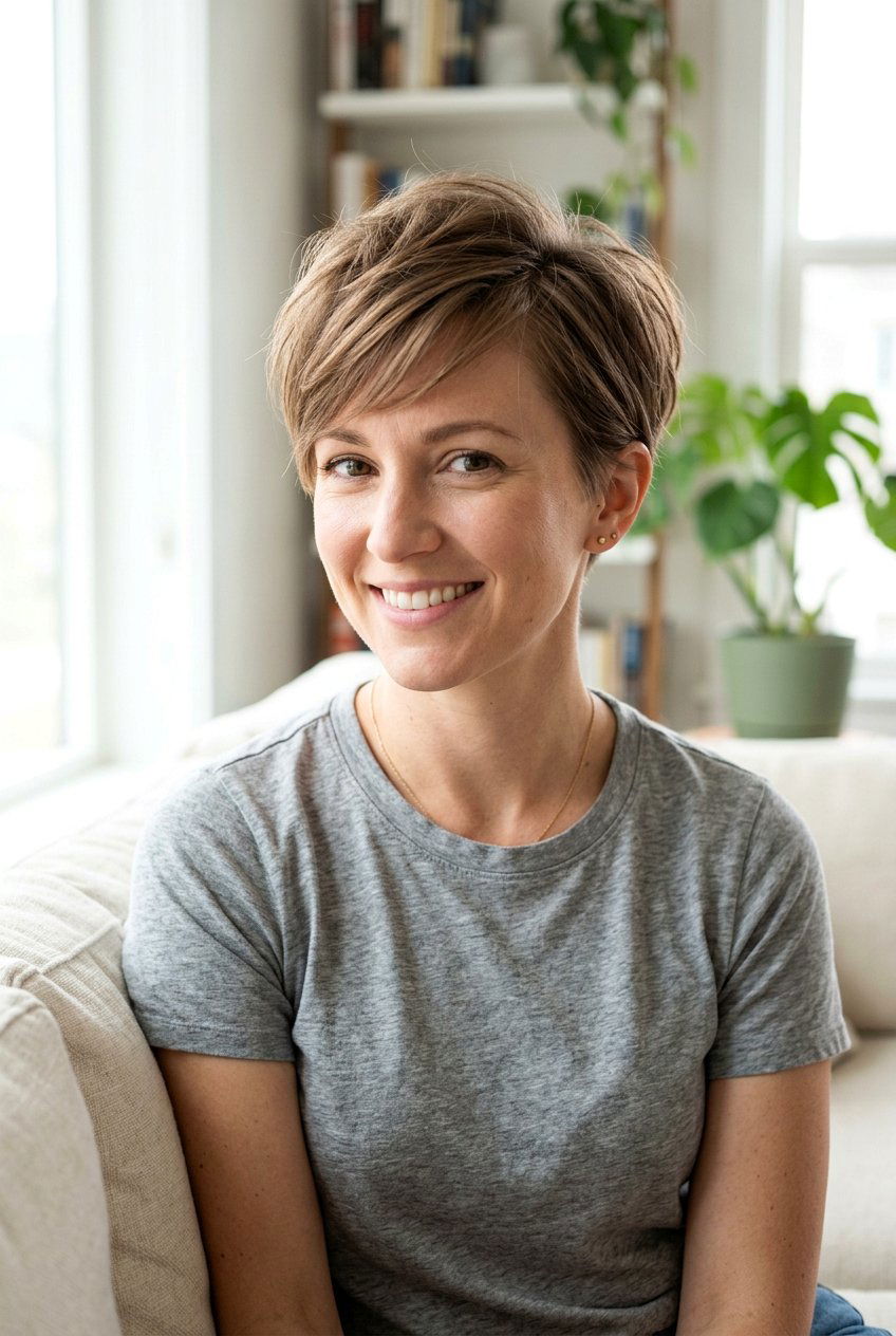 Textured Pixie Cut For Fine Straight Hair - 20 best haircut for straight fine hair - 20 best haircut for straight fine hair