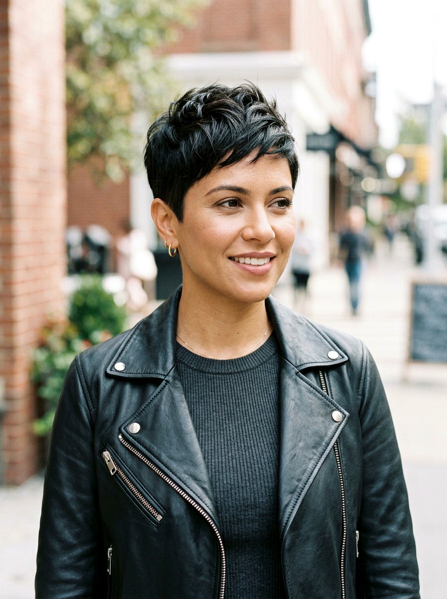 Textured Pixie Cut For Thick Coarse Hair - 20 polished haircut for thick coarse hair - 20 polished haircut for thick coarse hair