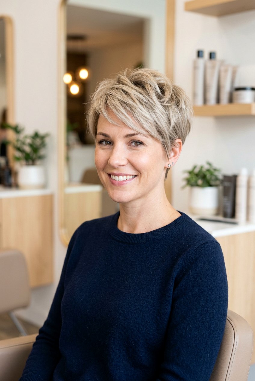 Textured Pixie For Fine Hair - 20 textured pixie haircut - 20 textured pixie haircut