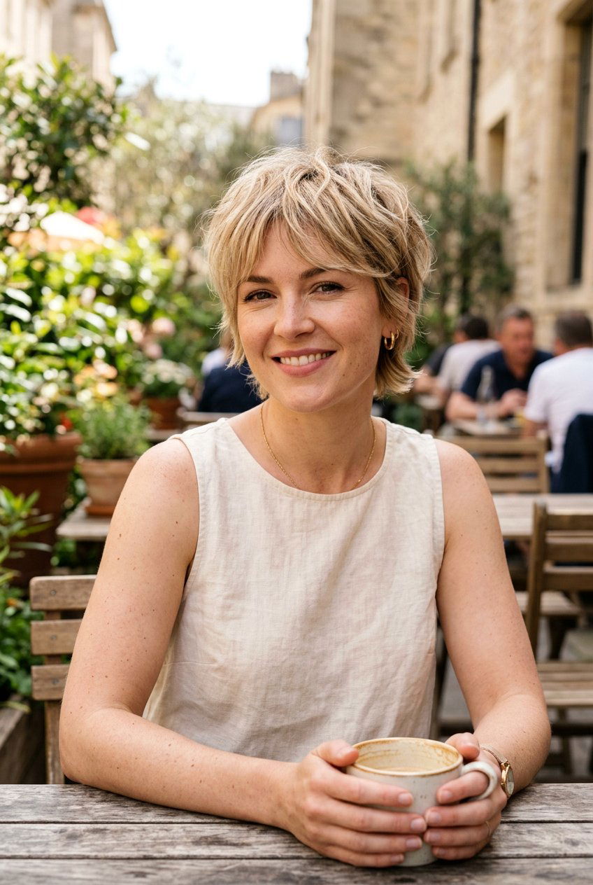 Textured Pixie For Square Face - 20 pixie cut for square face - 20 pixie cut for square face