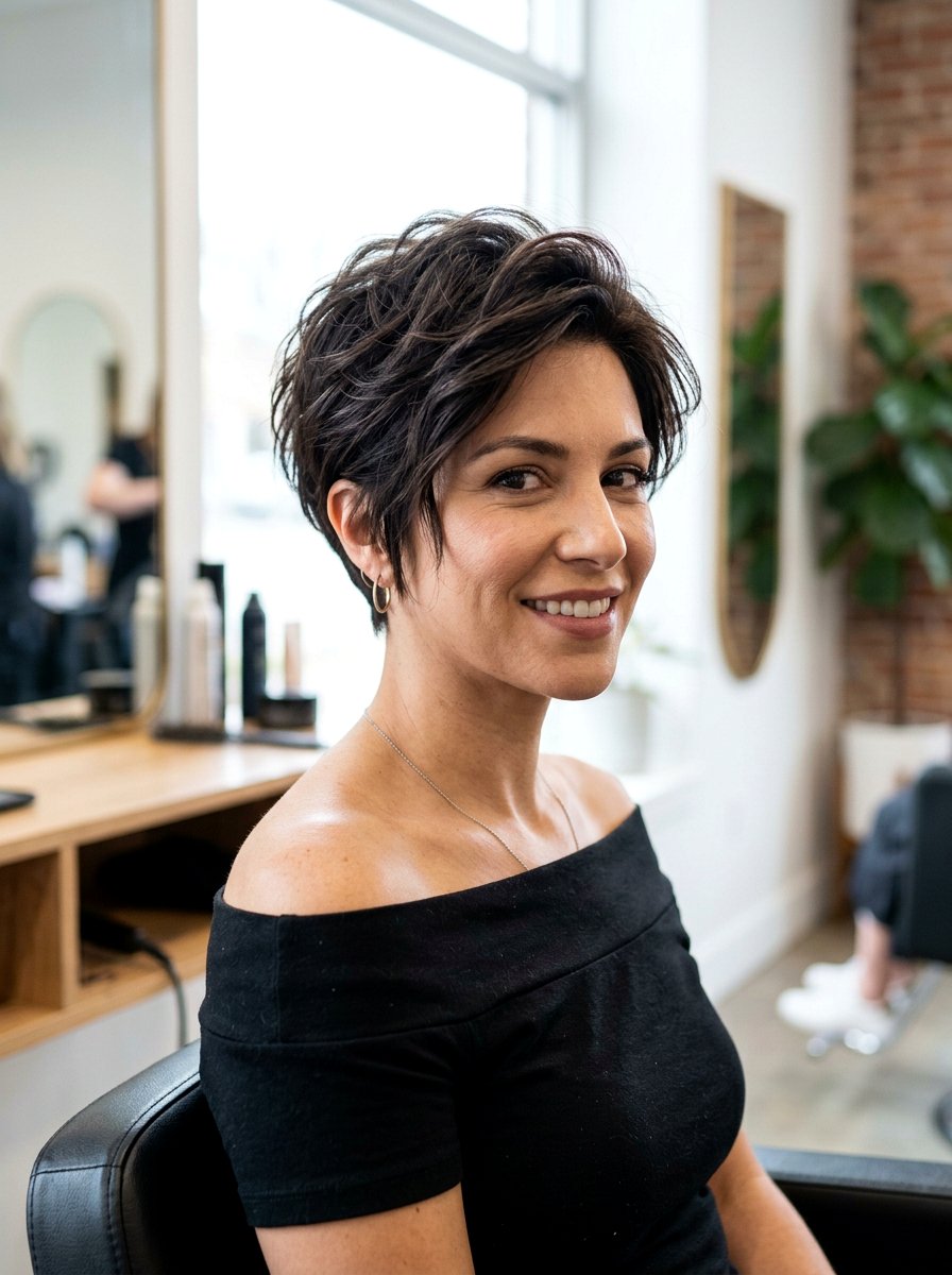 Textured Pixie For Thick Coarse Hair - 20 short haircut for thick coarse hair - 20 short haircut for thick coarse hair