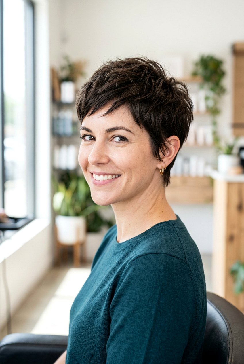 Textured Pixie For Thick Hair - 20 textured pixie haircut - 20 textured pixie haircut