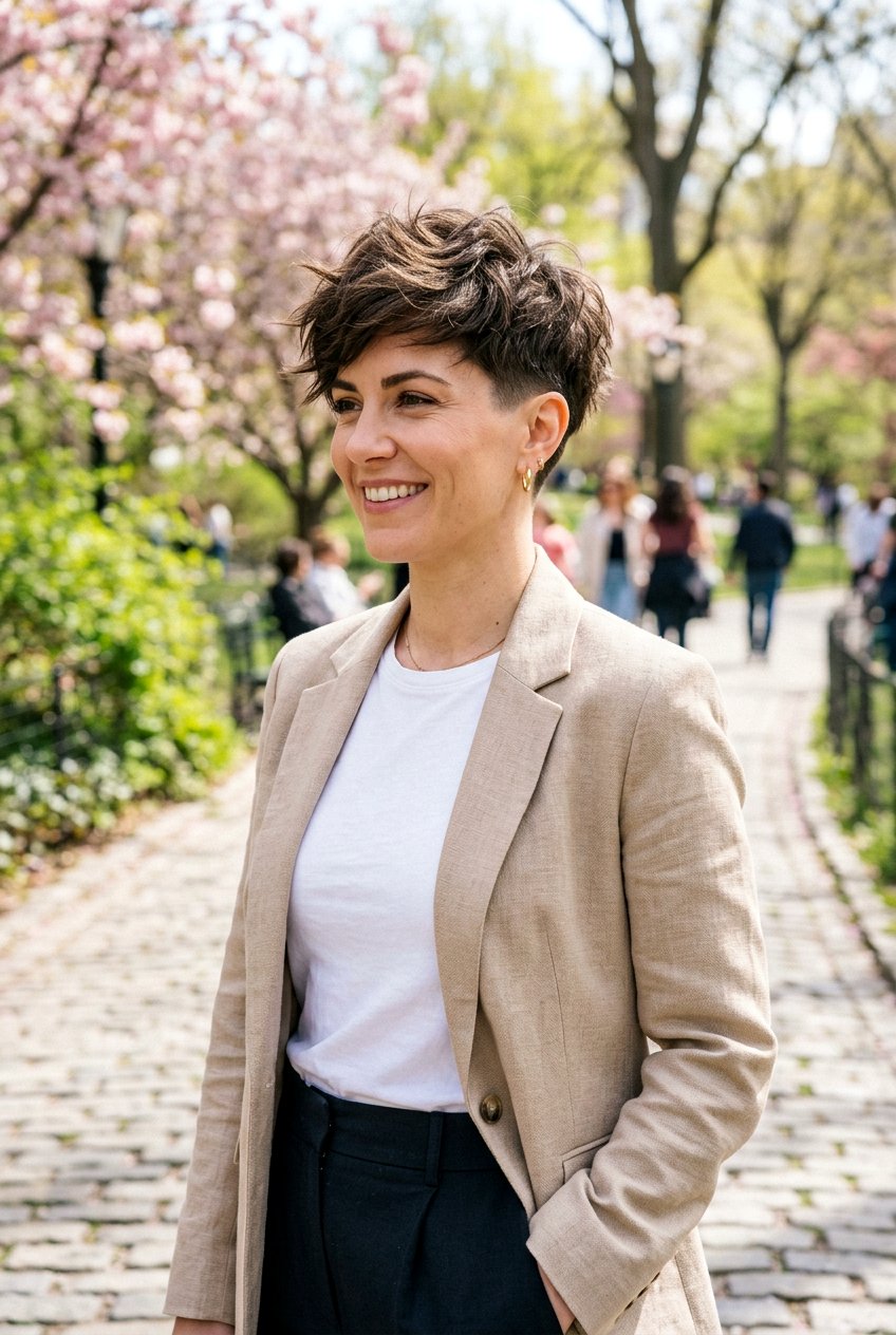 Textured Pixie Haircut - 20 modern hairstyle ideas for women - 20 modern hairstyle ideas for women